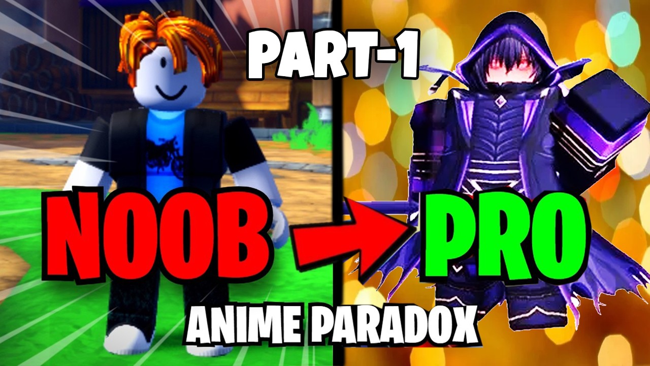 [DAY 1] NOOB TO PRO F2P in ANIME Paradox! Roblox