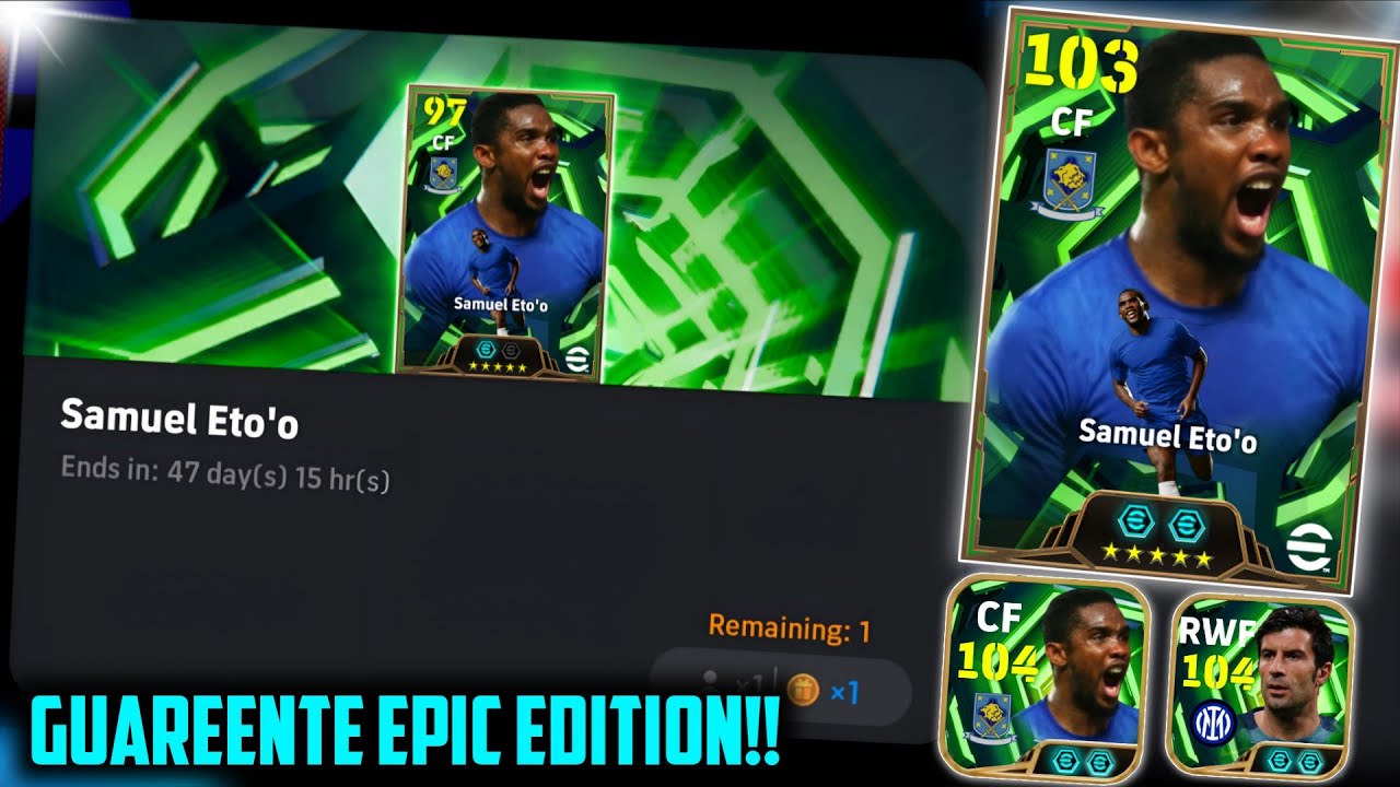 🤩 Эпическое издание Eto’o x1 в eFootball 2026? Большое обновление!