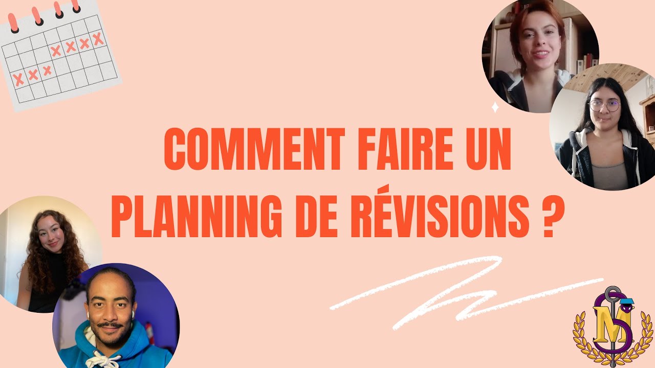 Comment faire un planning de révisions ? ✨