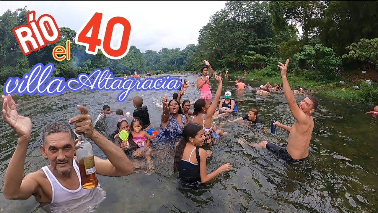 Río el 40 en Villa Altagracia República Dominicana 2024
