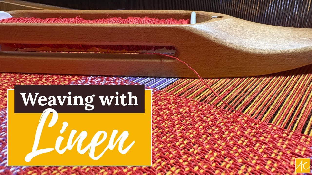 Weaving with Linen