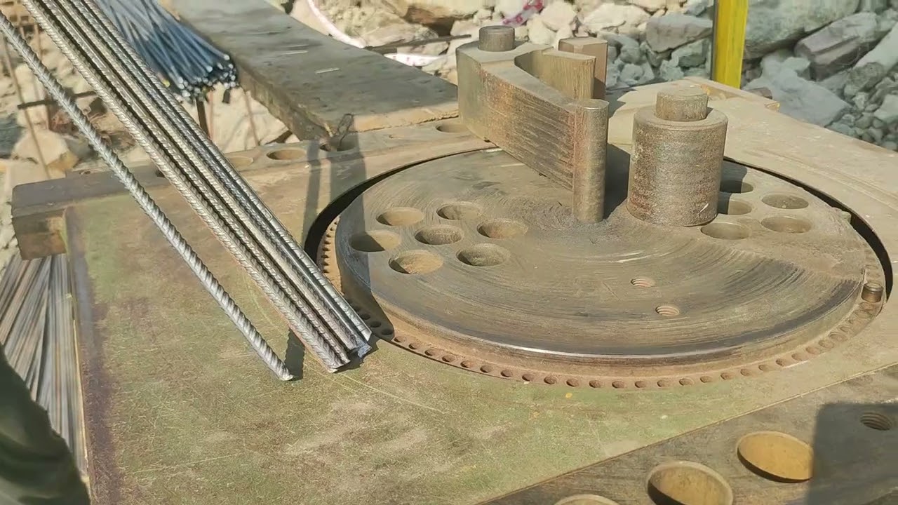bar Bending Machine se ring banate kaise hai