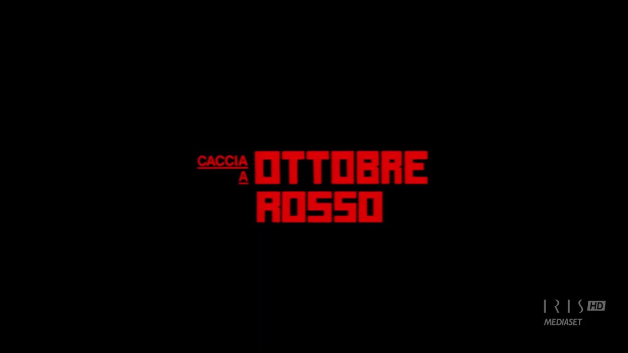Caccia a ottobre rosso (John McTiernan, 1990) - Titoli in italiano e didascalie