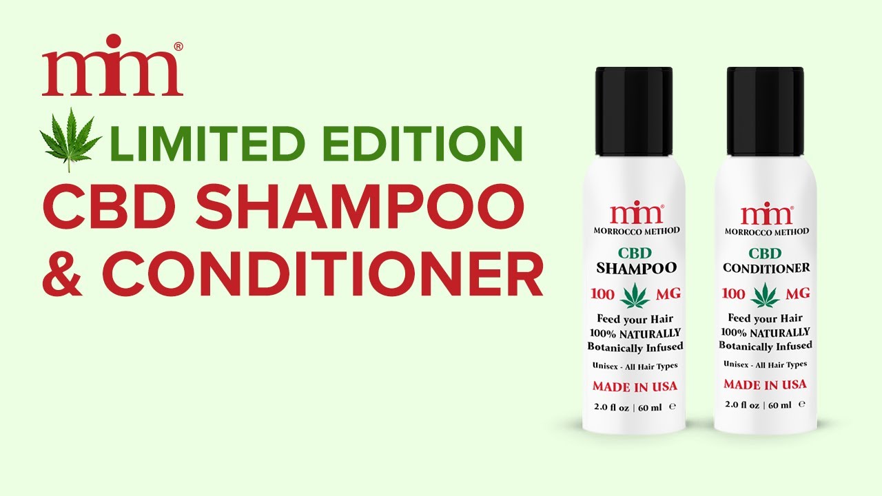 CBD Shampoo & Conditioner - Morrocco Method
