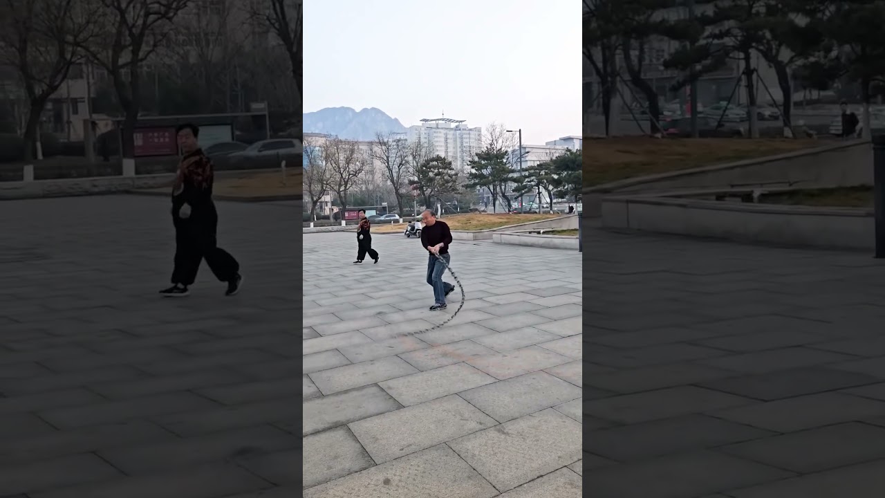 33 LBS (15KG) Chain Whip! 😱 Old Master Strength Test