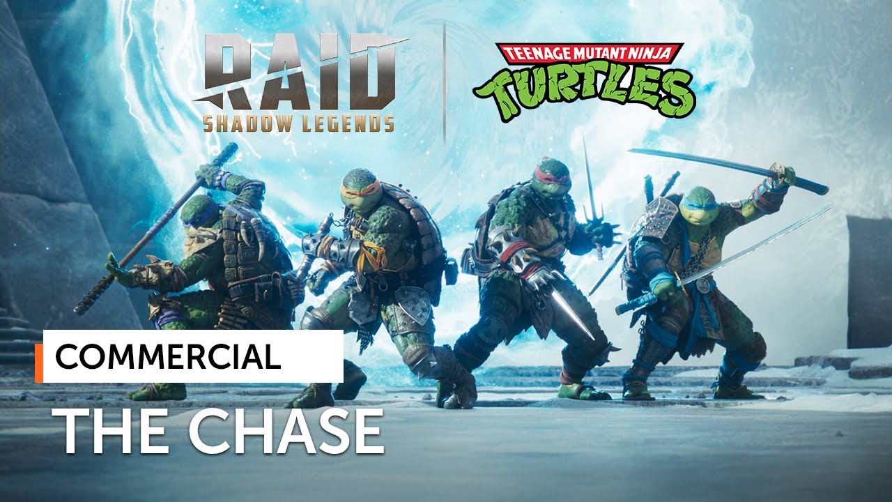 RAID: Shadow Legends x Teenage Mutant Ninja Turtles | The Chase (Official Commercial)
