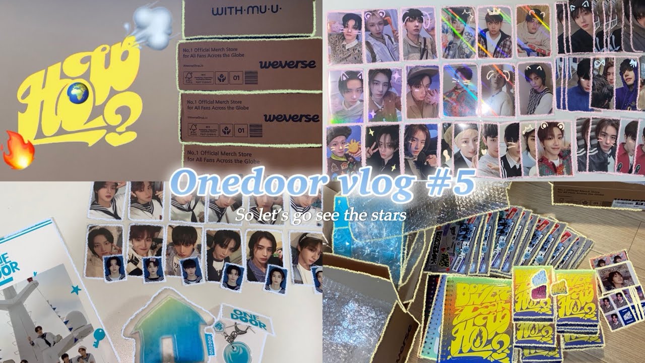 [원도어 브이로그] 보넥도 컴백했따!!!!!!!!!!!!!! | 멤버쉽 키트 | 앨범깡 | 얼윈파 | 스티커버전 | 키트버전 | 원도어 | 원더 | 원도어 브이로그 |
