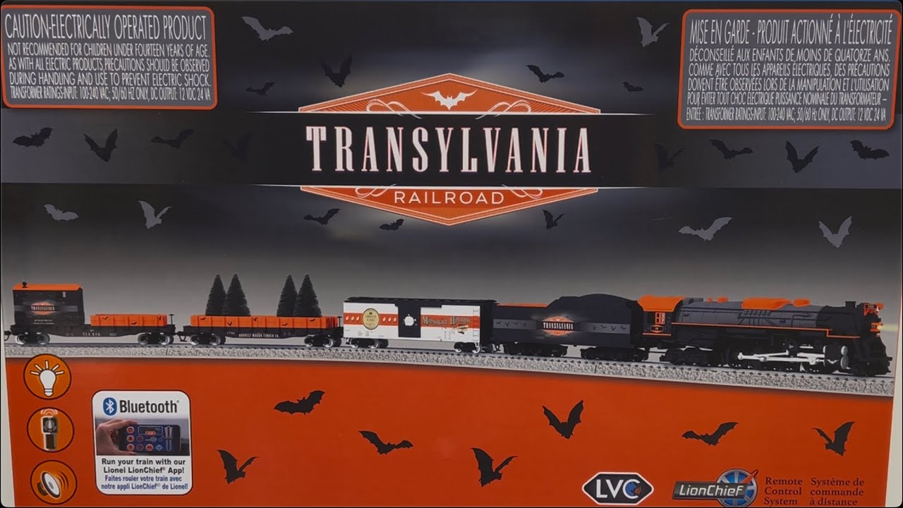 Lionel HO Transylvania Railroad Halloween Freight Set