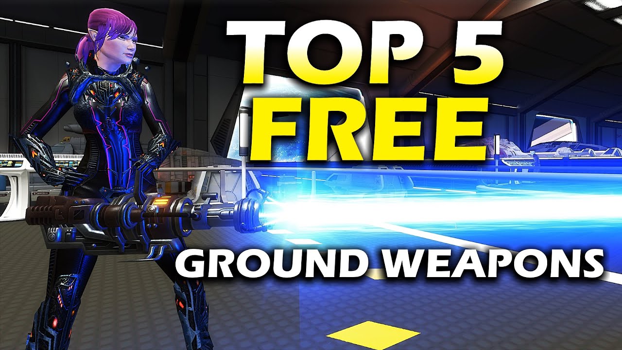 🖖Top 5 Free Ground Weapons🖖Star Trek Online