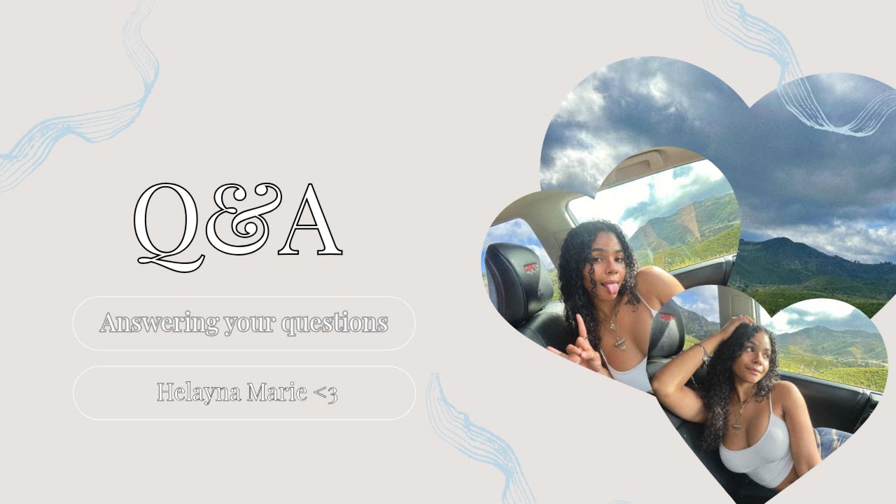 Q&A Get to know me better!