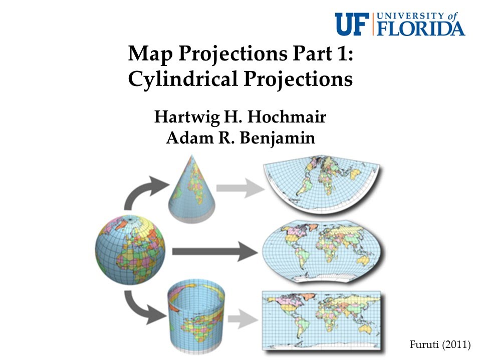 Map Projections Part 1: General Information & Cylindrical Projections