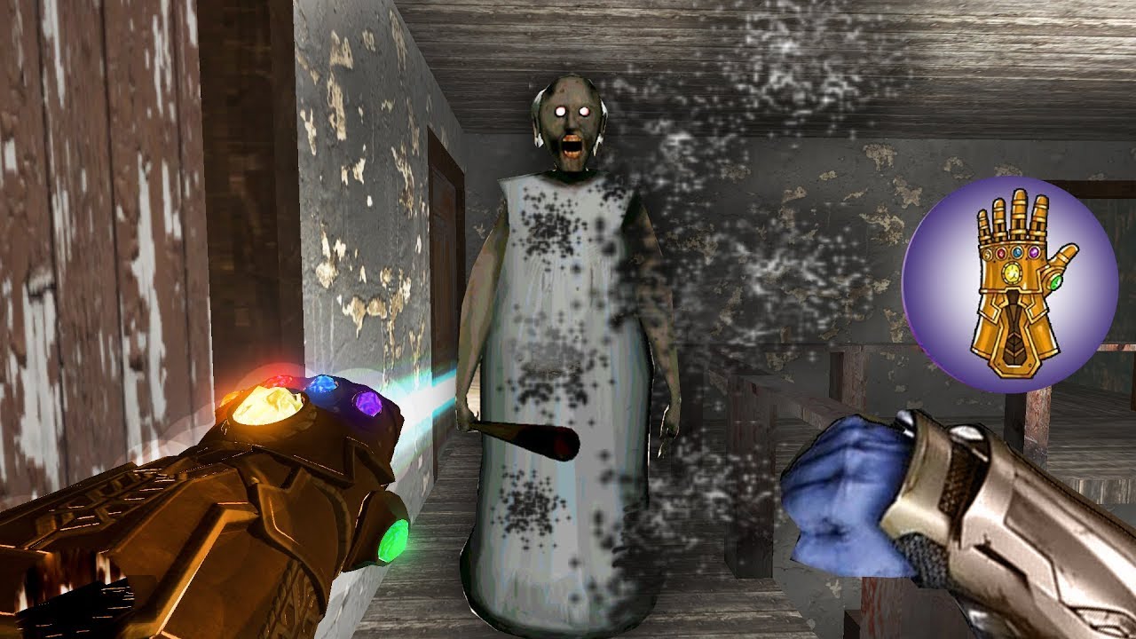 НОВЫЙ СПОСОБ Как ИГРАТЬ за ТАНОСА в реальной жизни КАК СТАТЬ ТАНОС в ГРЕННИ мод GRANNY THANOS MOD