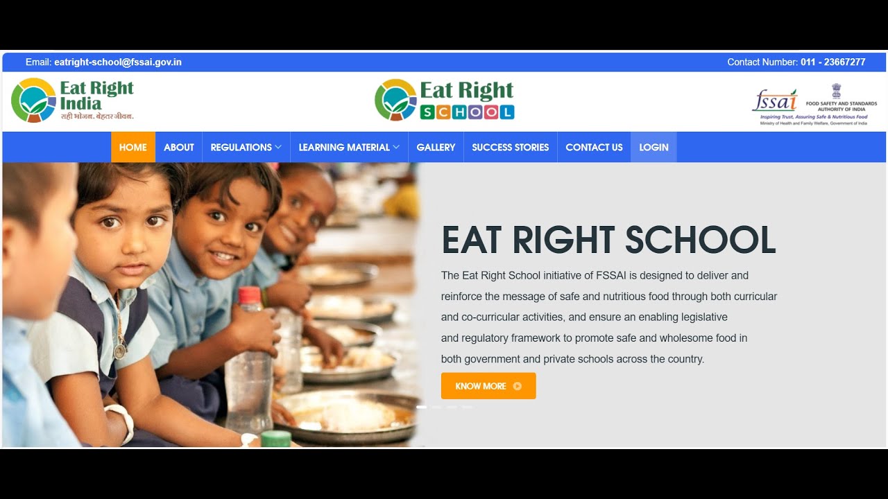Eat Right School  Certification