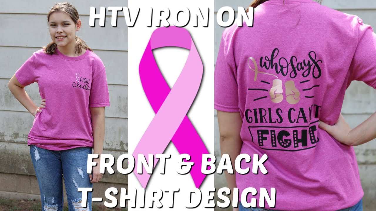 Design The Front And Back Of A T-Shirt