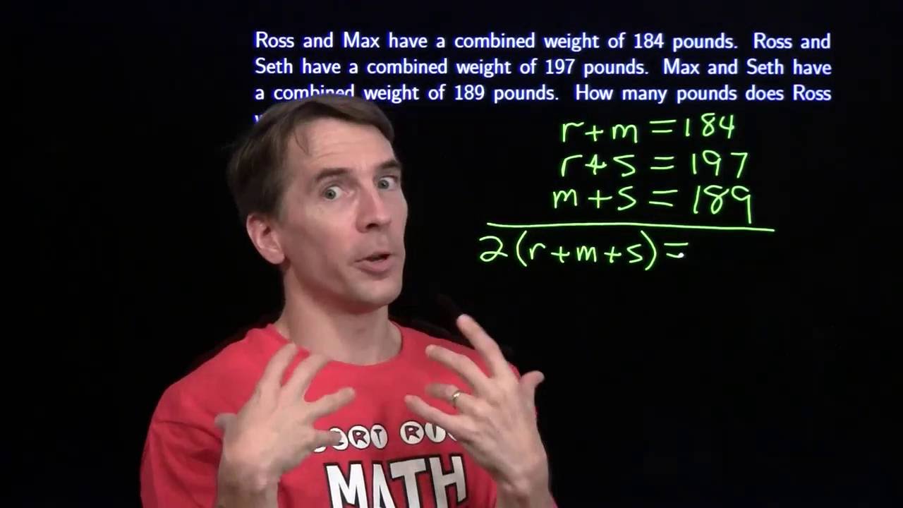 Mini #65 - Seeing Symmetry in Systems of Equations