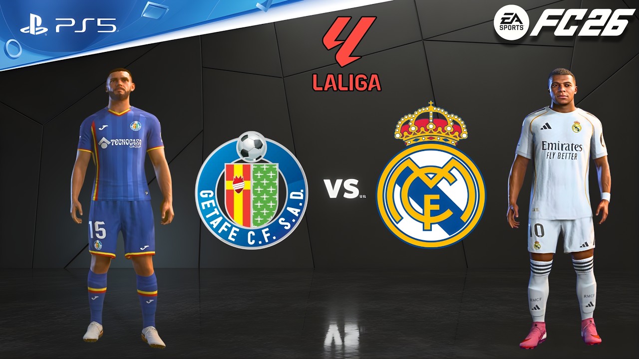 FC 26 - Real Madrid vs Getafe CF | LaLiga 25/26 | Djene Dakonam vs Djene Dakonam epic battle