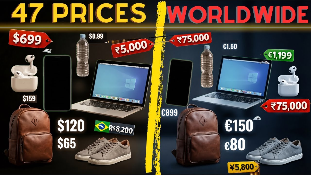 Why the Same Product Has 47 Different Prices Worldwide ?