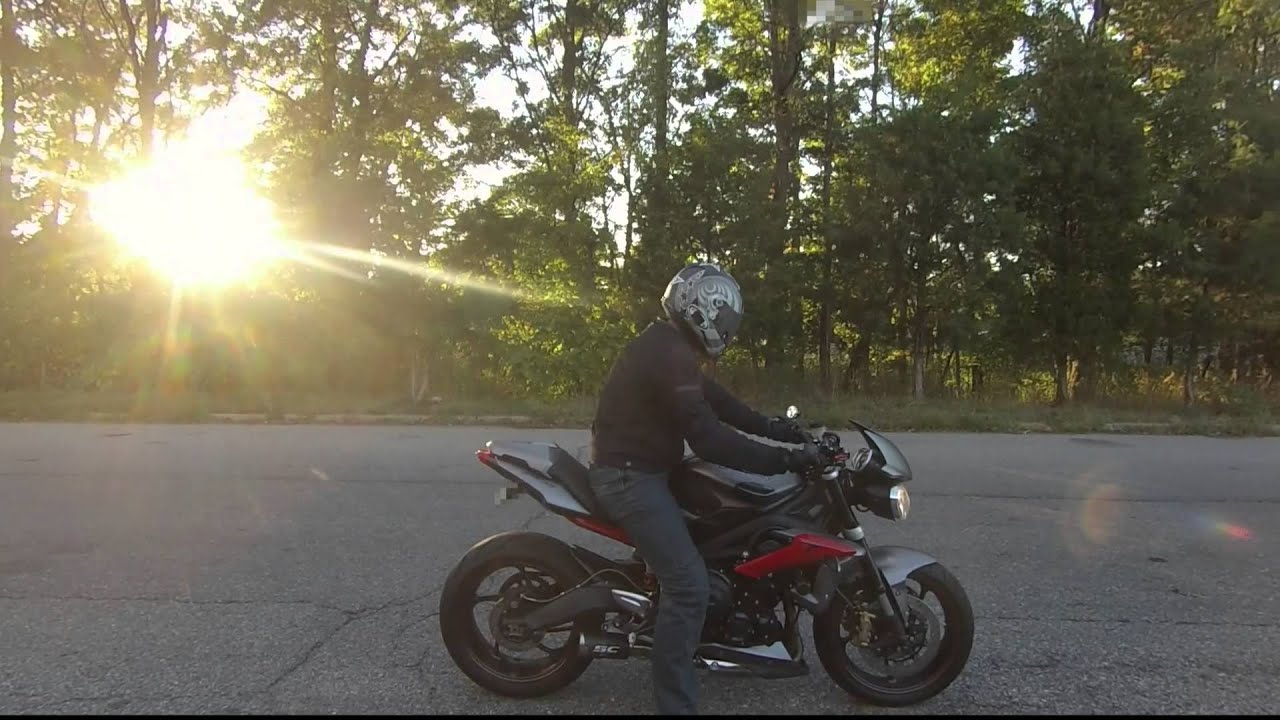 Triumph Street Triple R SC Project CRT Exhaust