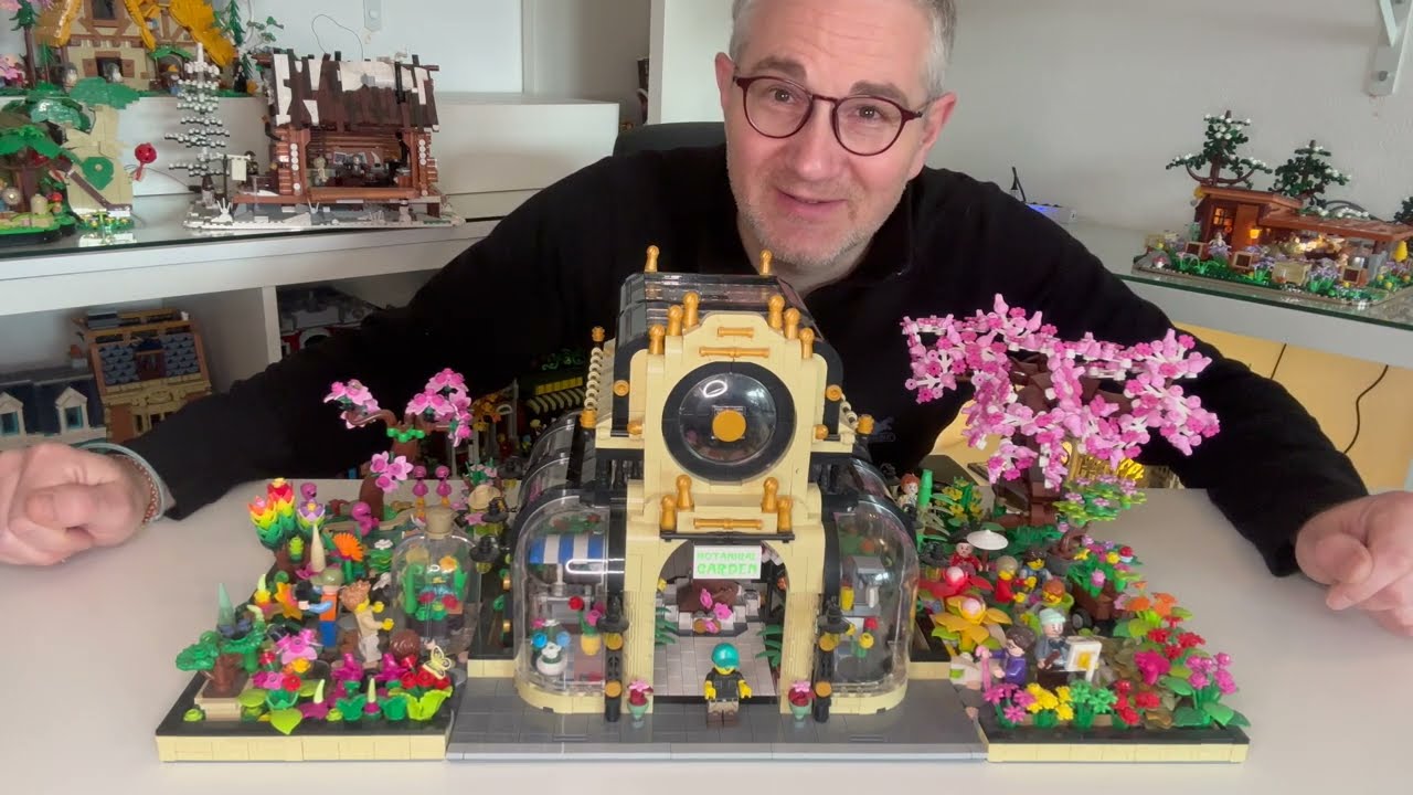 Lego-MOC - mein eigener Botanischer Garten u.a. aus Lego Friends 41757 und Lego 10281