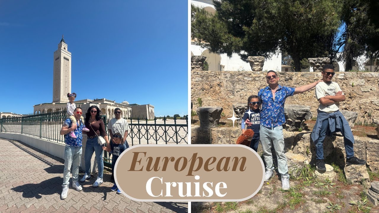 Family Cruise Part 3 | France, Italy, Africa, Spain | Americans Stationed in Germany