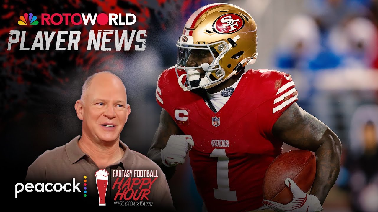 Deebo Samuel is a good scheme fit for Commanders | Fantasy Football Happy Hour | NFL on NBC