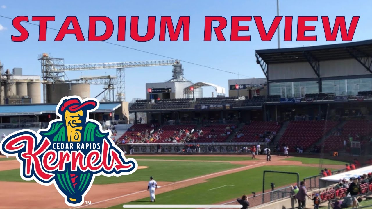 Cedar Rapids Kernels Veterans Memorial Stadium REVIEW