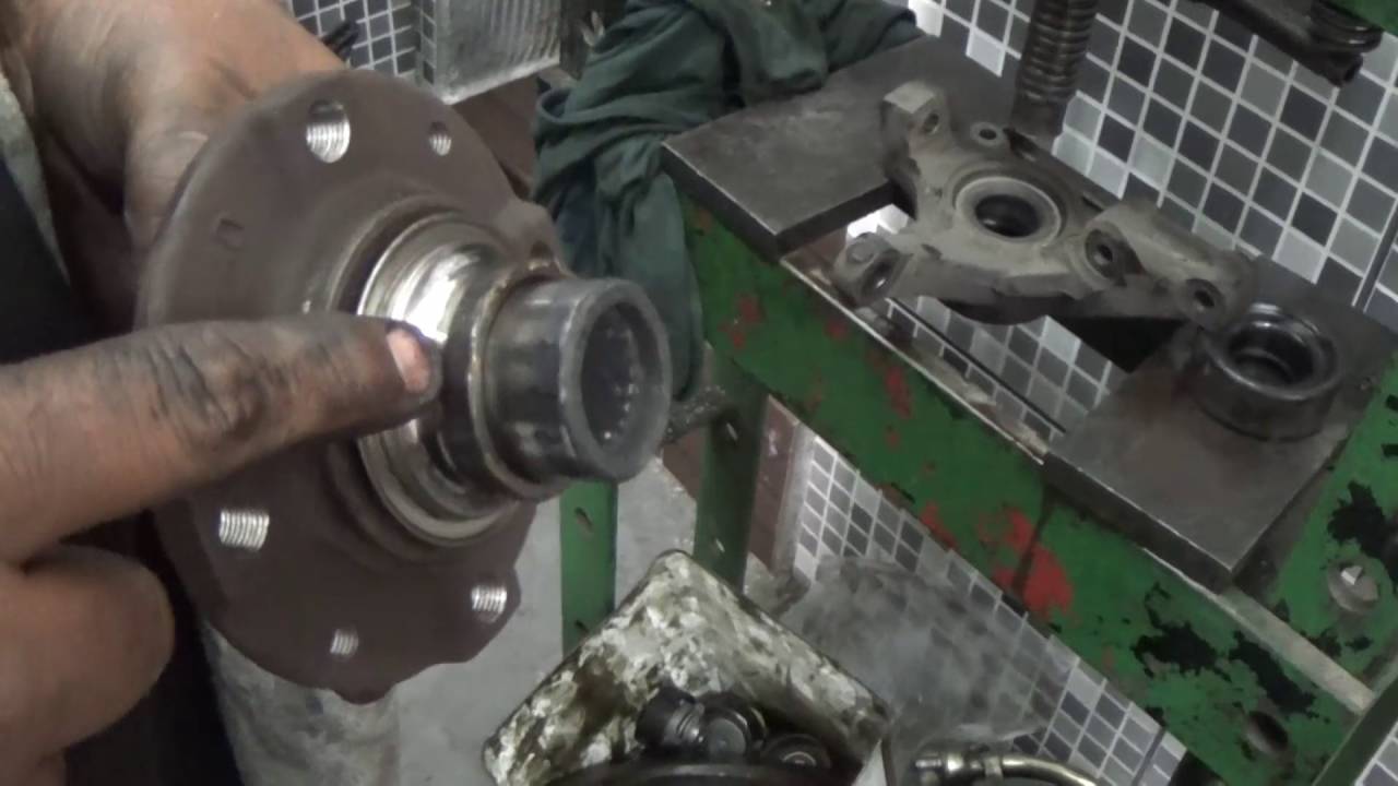 Troca rolamento de roda  Palio