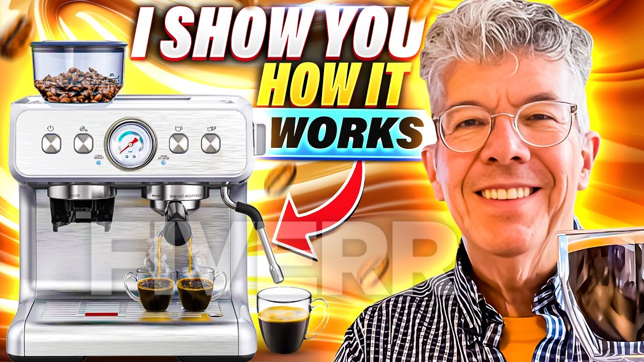 Review Cowsar 15 Bar Espresso Machine
