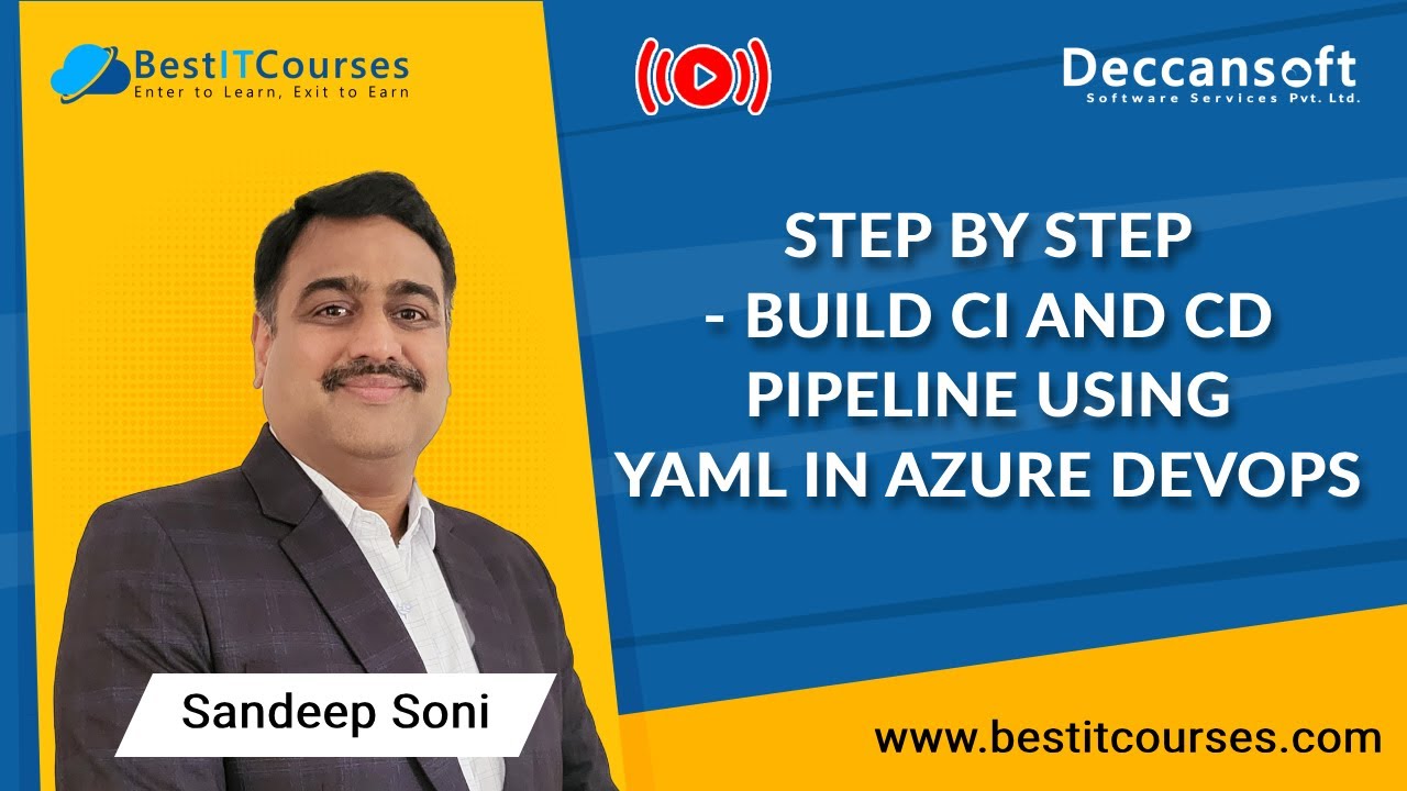 Step by Step - Build CI and CD Pipeline using YAML in Azure DevOps
