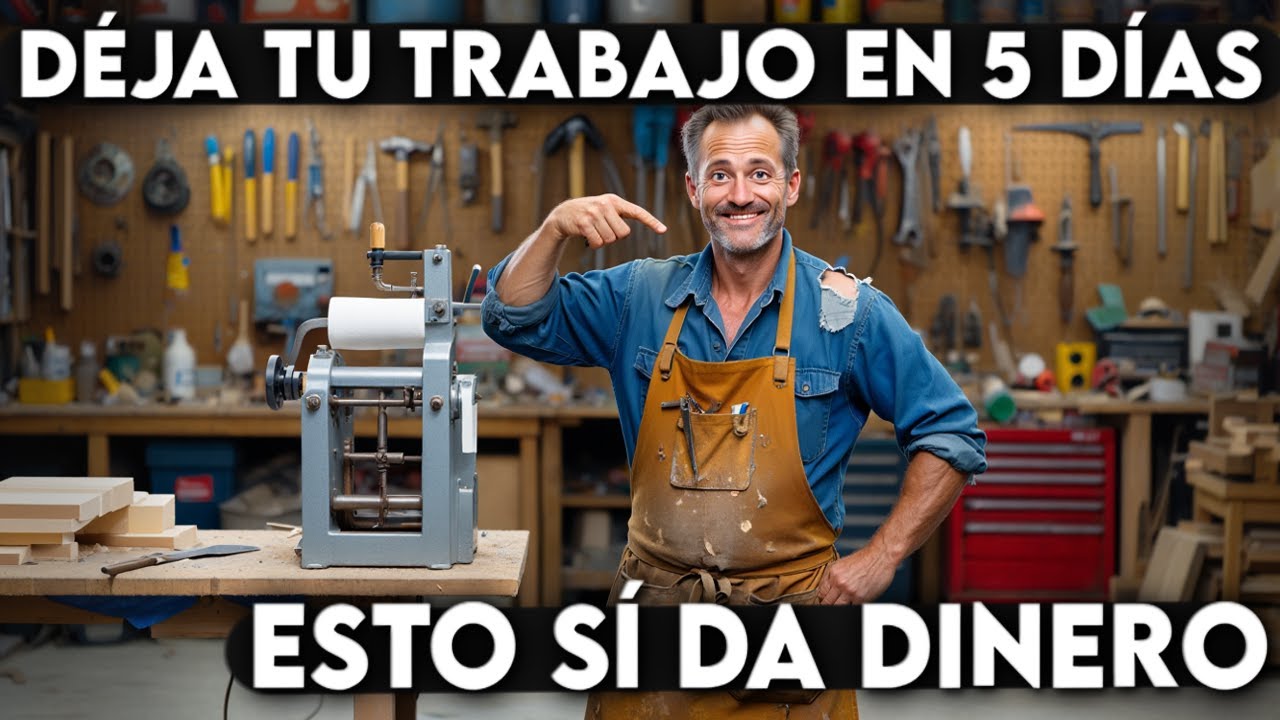 10 Máquinas de ESTADOS UNIDOS para TU MINI FÁBRICA Negocio desde Casa para Ganar Dinero Fácil