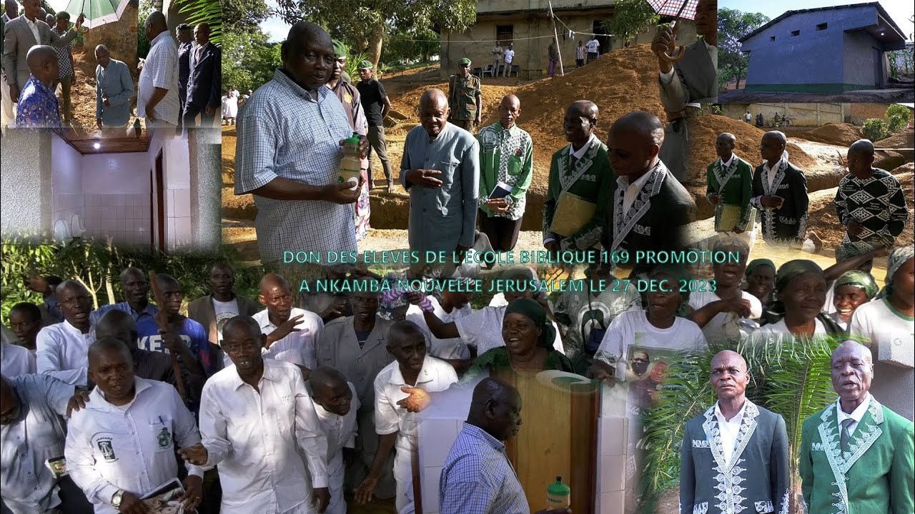 PAPA SKK ALINGAKA BA VOLONTAIRE DON DES ÉLÈVES DE L'ÉCOLE BIBLIQUE/169 ÈME PROMOTIONS LE 27 DÉC 2023