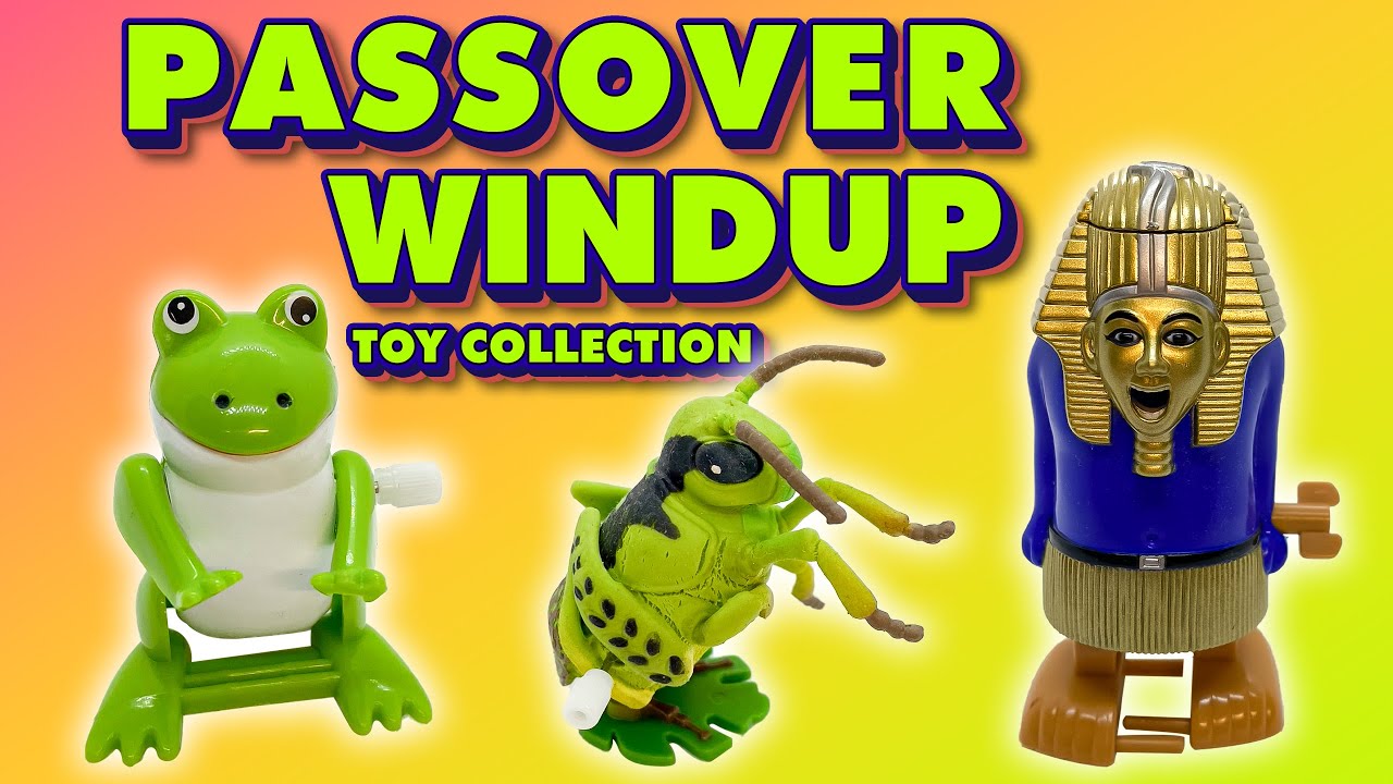 What is Passover? Story and Passover Windup Toys | Pharaoh | Locusts | Frogs | Wild Beast