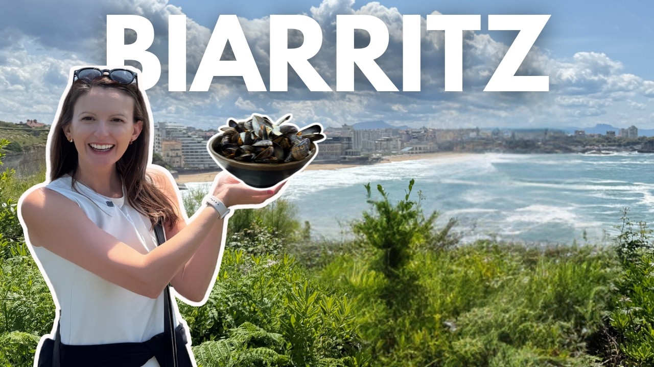 Biarritz’s BEST Eats 🇫🇷: Seafood, Spicy Burgers and More!