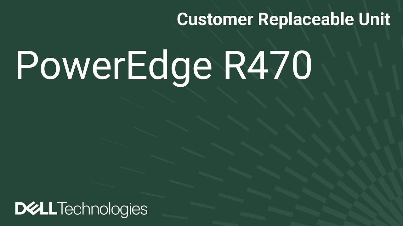 How to replace the air shroud on a PowerEdge R470