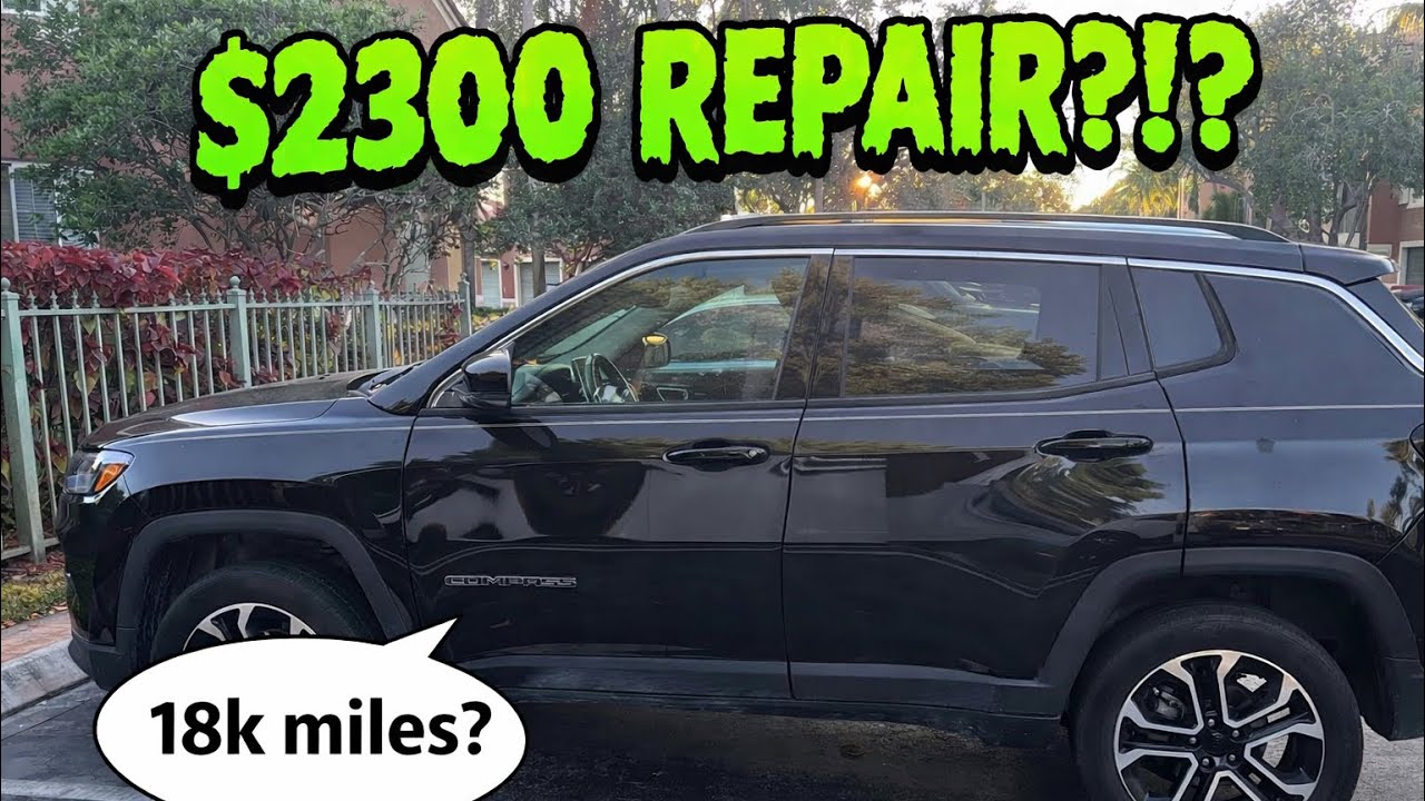 Our Jeep Compass Broke Already… $2300 Repair 😬