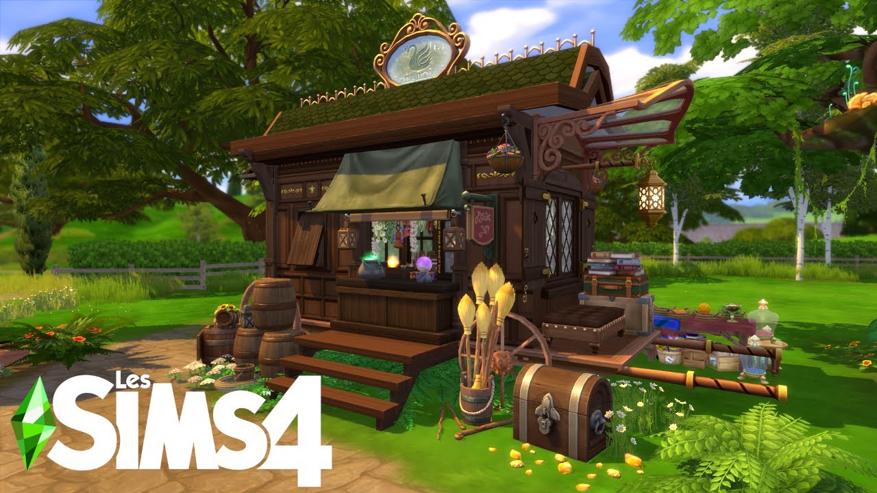Witch Caravan || The Sims 4 Speed Build || No CC
