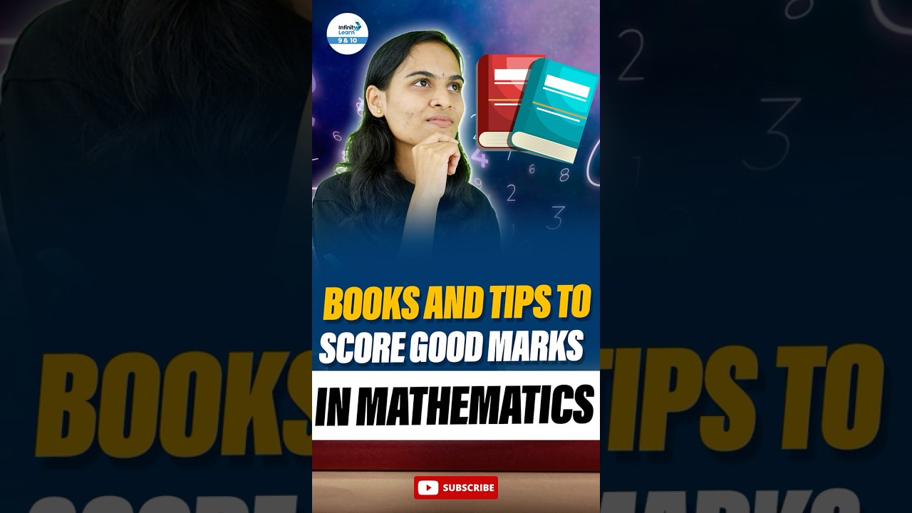 Books and Tips to Score Good Marks in Mathematics | #shorts #class10maths #cbseboardpreparation