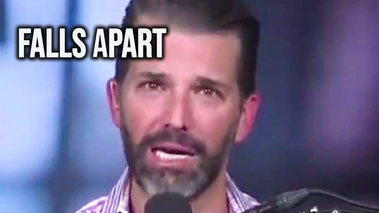 Donald Trump Jr CRIES Over Republican Sham In Hilarious Meltdown