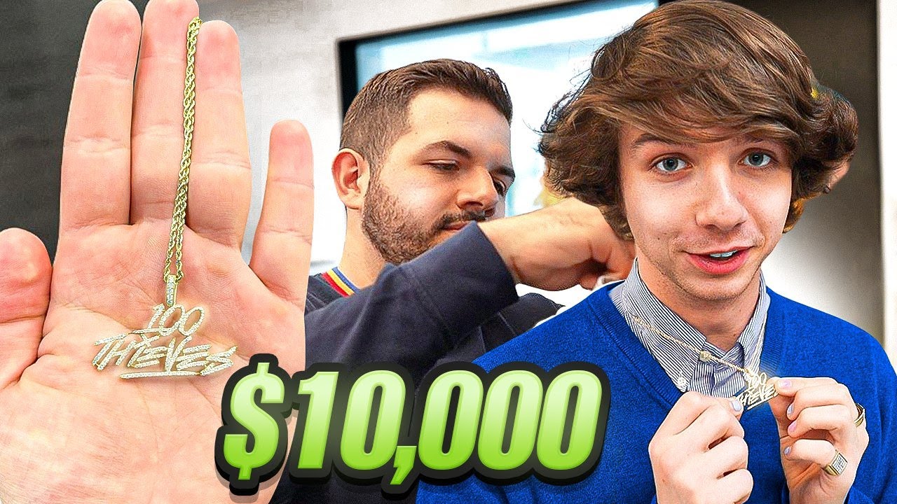 Surprising Karl Jacobs with a $10,000 CUSTOM chain...