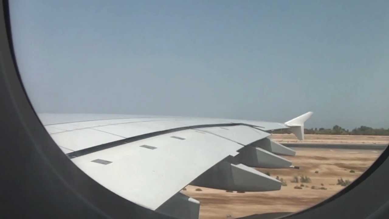 a380 takeoff from jeddah part 1