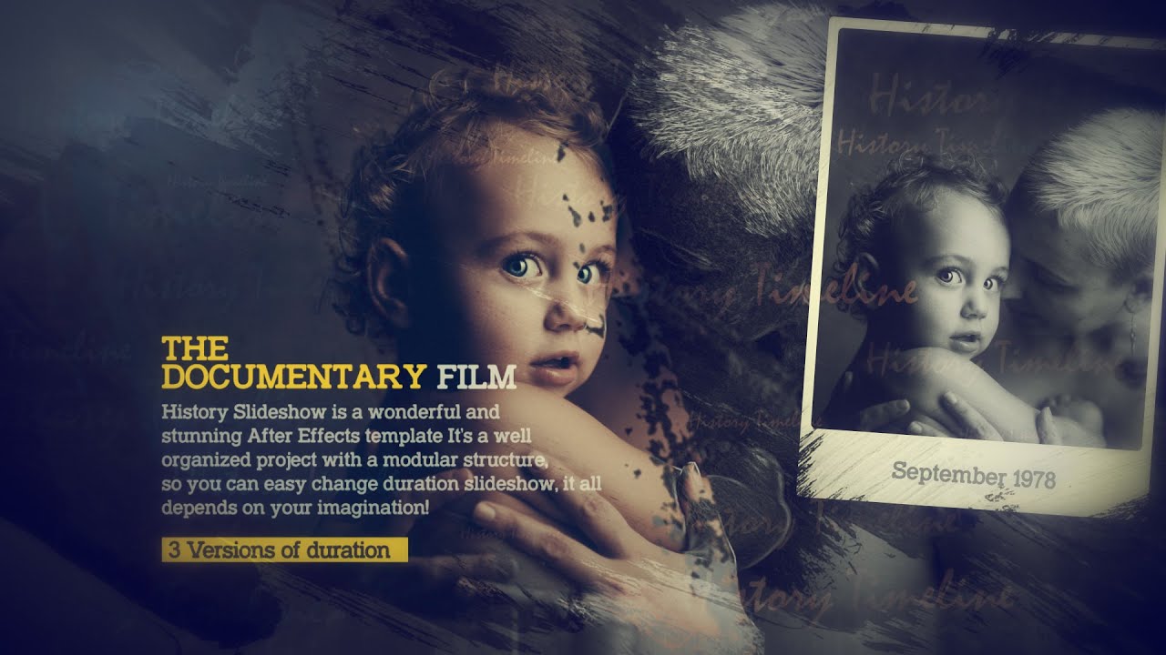 The Documentary - History Slideshow (Videohive After Effects Project)