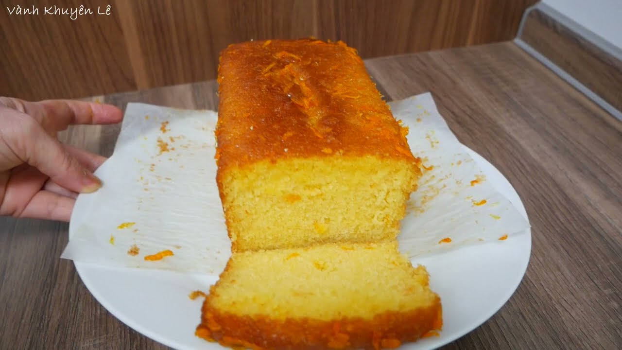 BÁNH BÔNG LAN CAM BƠ HÀ LAN - Cách làm Bánh Bông Lan XỐP MỀM Thơm Bơ rất dễ dàng by Vanh Khuyen