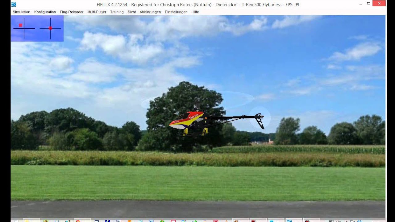 Lernvideo 3D Heli Fliegen , Teil 3: langsame und schnelle Pirouetten