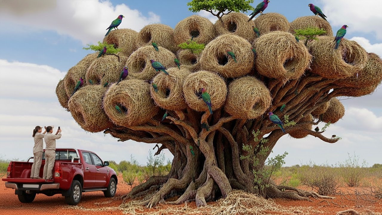 Tổ Chim Kỳ Lạ nhất thế giới Siêu To Khổng Lồ nặng 900kg