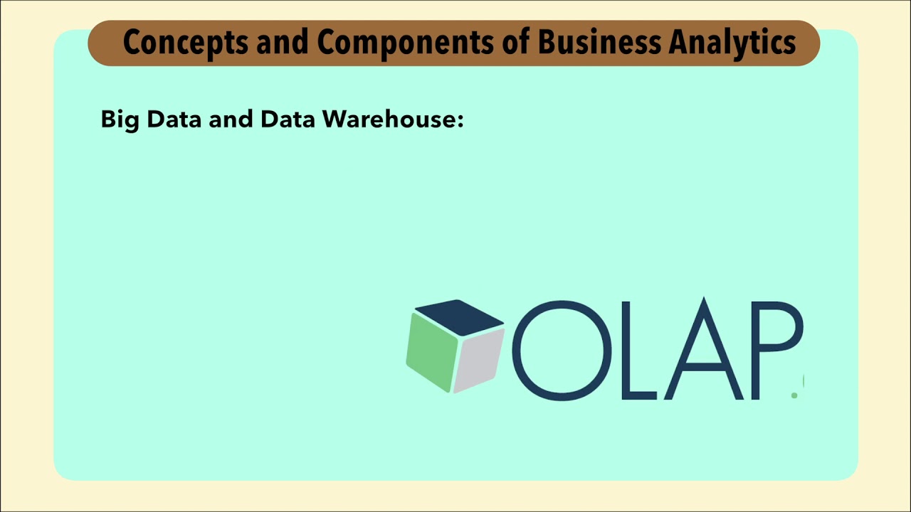 W14 M36 A   Business Analytics Concepts and Components