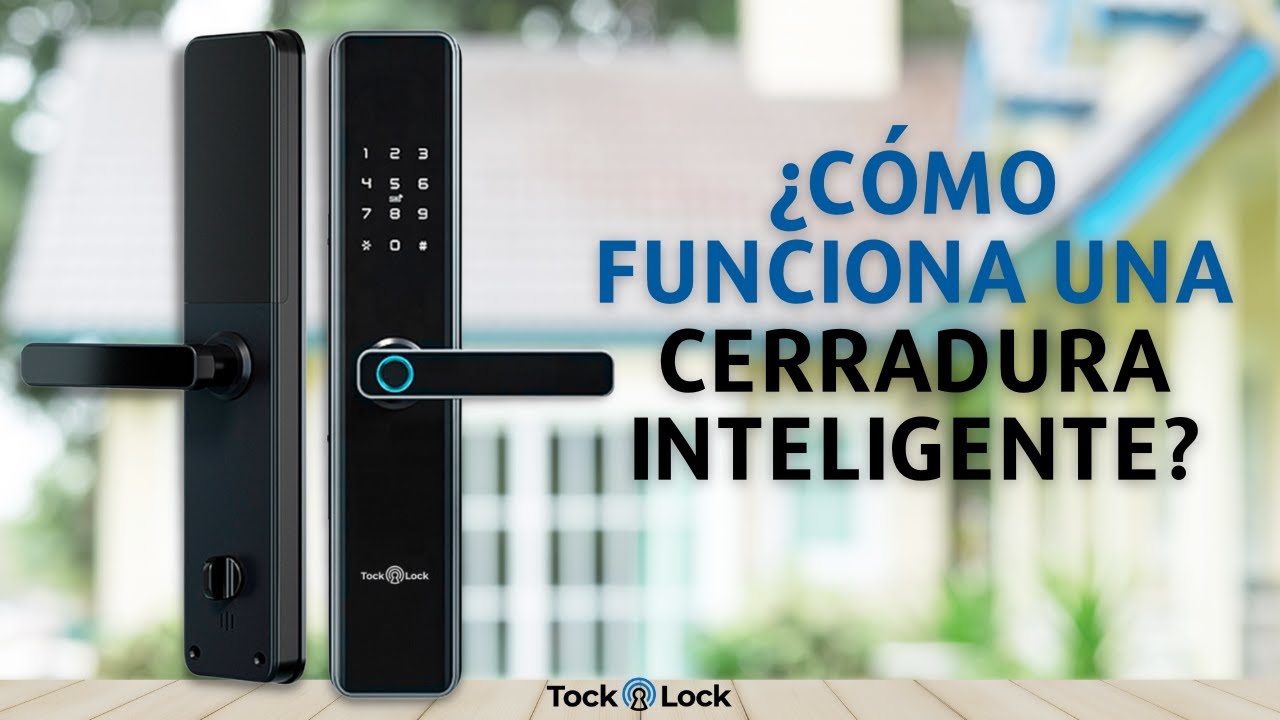 &iquest;C&oacute;mo funciona una Cerradura Inteligente? | Ya no necesito llaves para acceder 😱 | Tock Lock