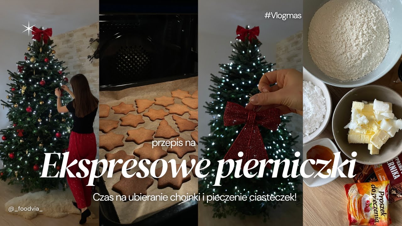 Przepis na pierniczki idealne! ❤️ mięciutkie po upieczeniu! #vlogmas