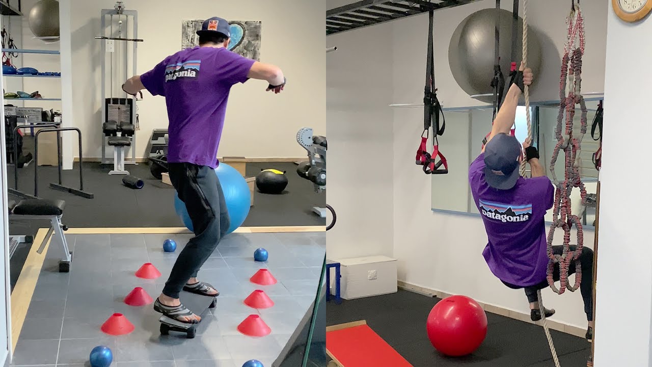 Ninja Warrior Indoor Obstacle Course Drill || WooGlobe