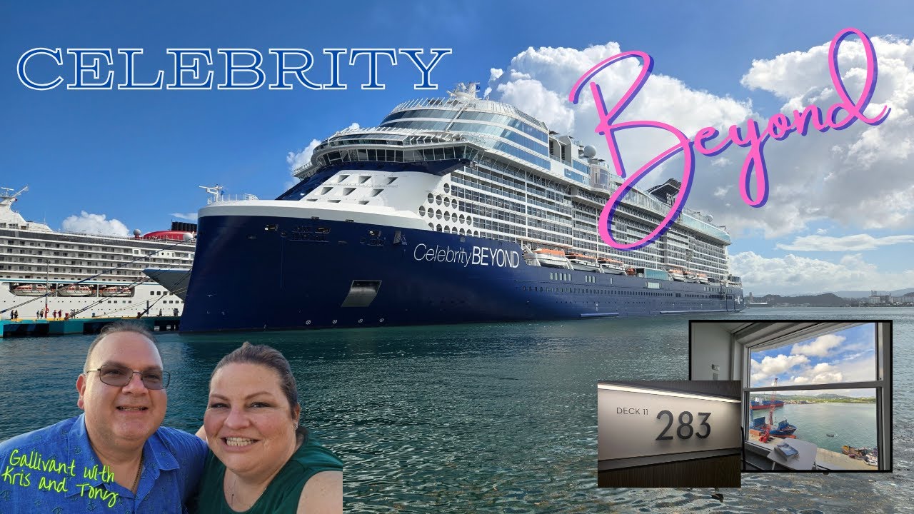 We're boarding the Celebrity Beyond!! Embarkation, shows and sea days!