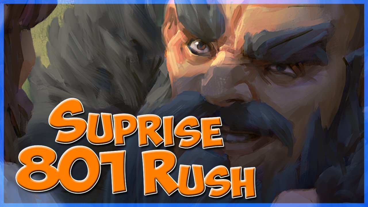 Suprise 801 Rush | Wolf clan in 3v3 | Northgard